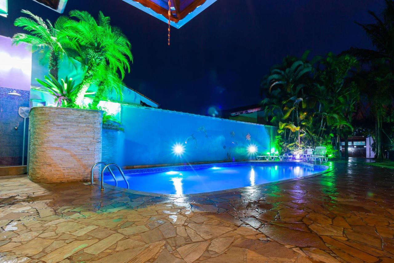 O Paraiso Em Peruibe Casa Para Ate 25 Pessoas Esterno foto
